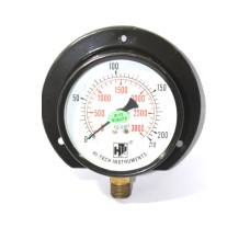 Pressure Gauge Bottom Connection 3/8 BSP (100MM / 4" Dial) 